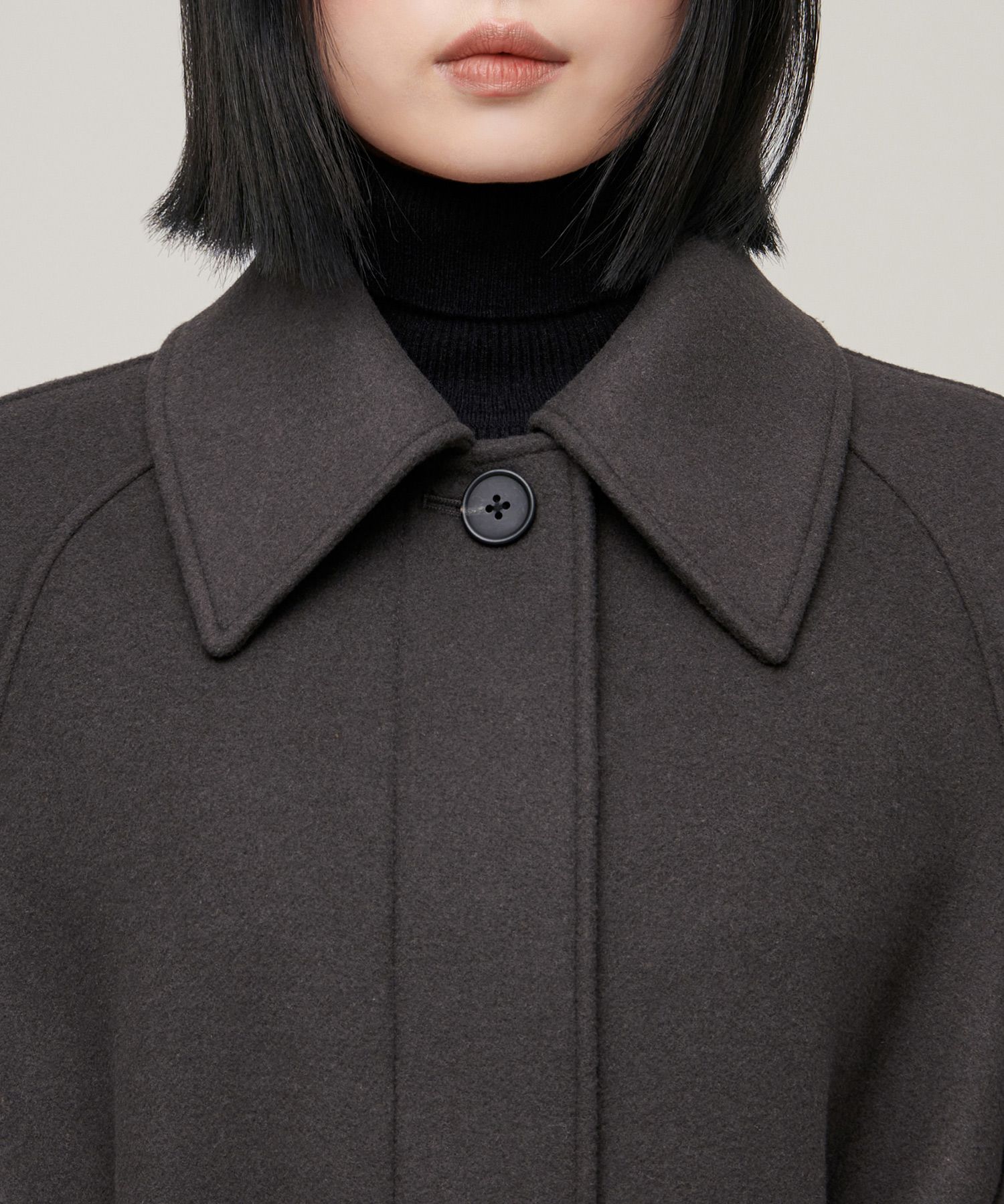 コート MUSINSA STANDARD Women's Cashmere Blend Balmacan Robe Coat D MUSINSA公式 | MUSINSA STANDARD WOMAN Women's Cashmere Blend