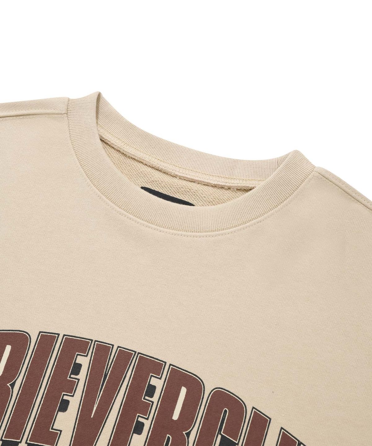 리트리버클럽(RETRIEVER CLUB) PASADENA UNIVERSITY CREWNECK [BEIGE]