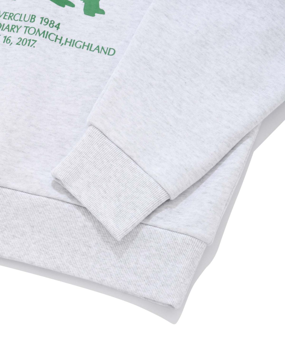 리트리버클럽(RETRIEVER CLUB) SILHOUETTE RETRIEVER CREWNECK [GREEN]