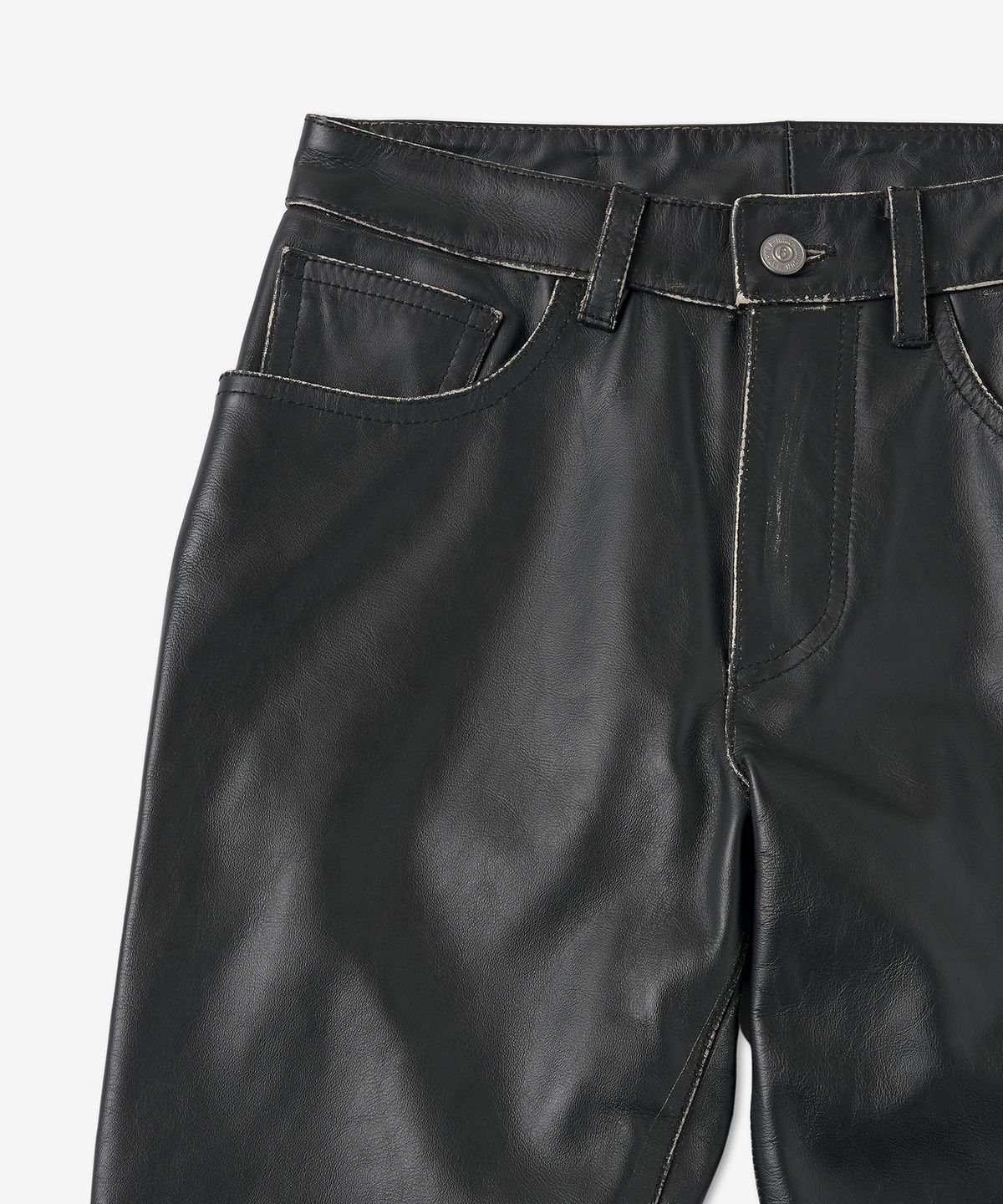 엠엠식스(MM6 MAISON MARGIELA) 5 포켓 팬츠 - 블랙 / S62LB0098SY1612900