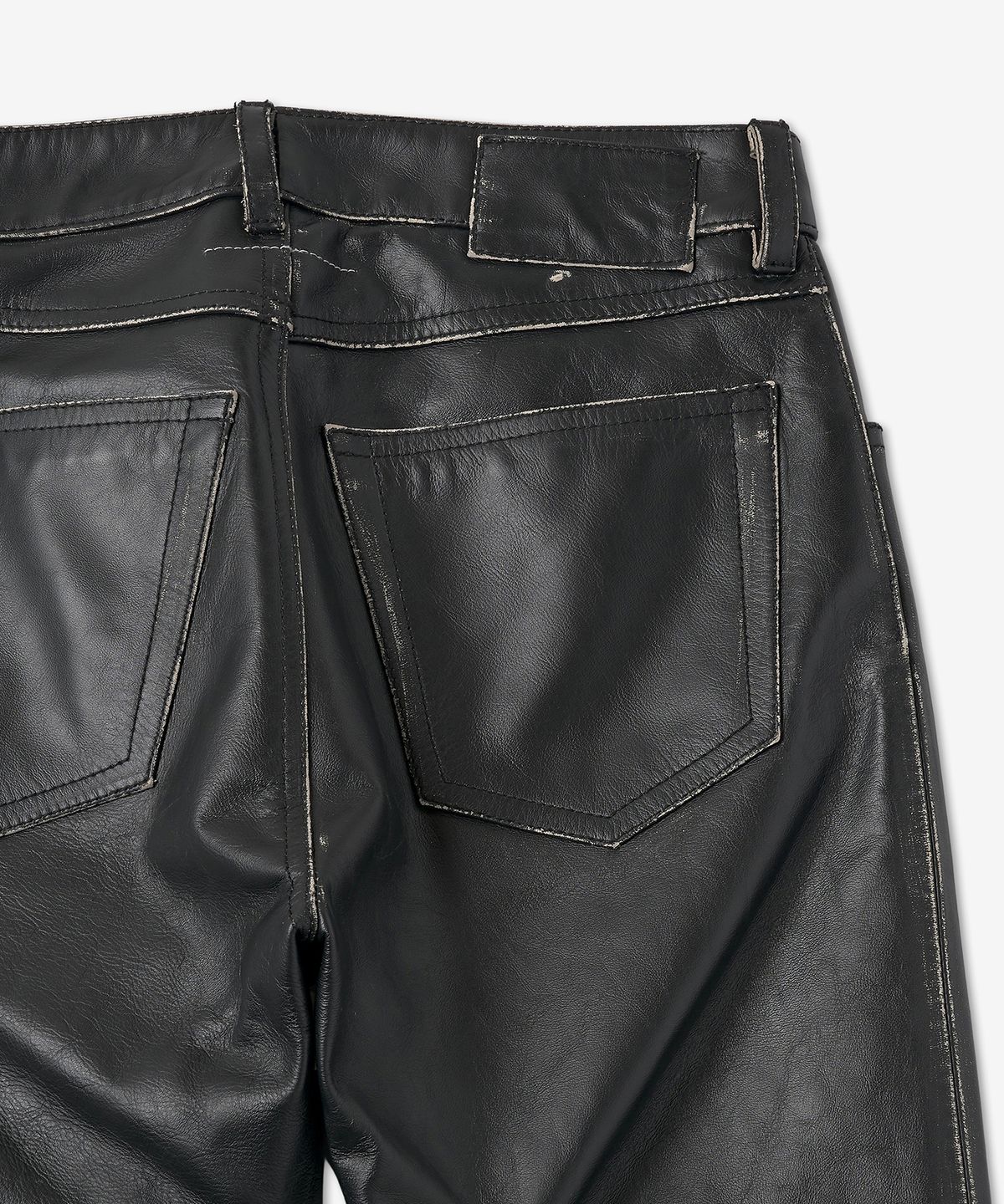 엠엠식스(MM6 MAISON MARGIELA) 5 포켓 팬츠 - 블랙 / S62LB0098SY1612900