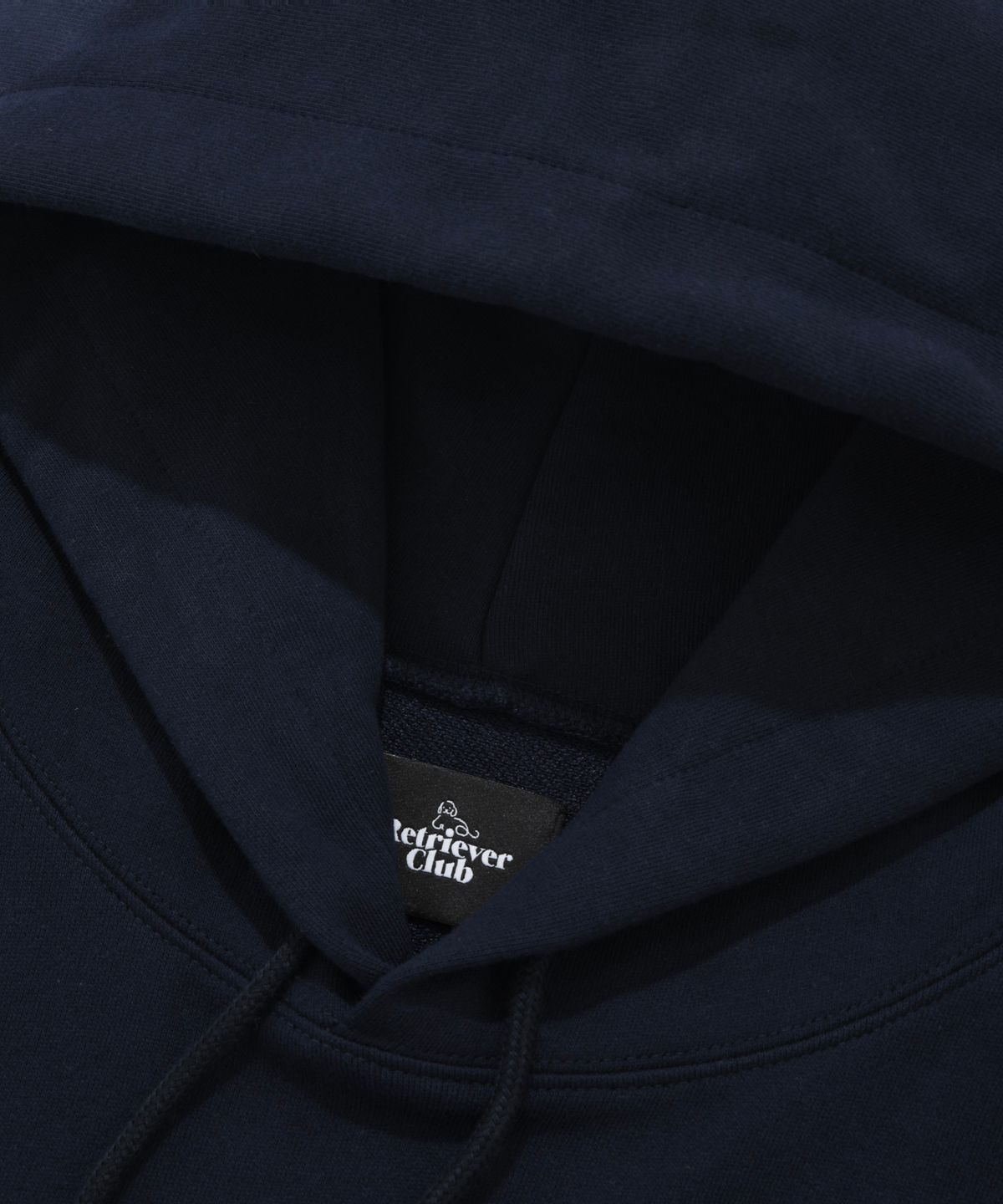 리트리버클럽(RETRIEVER CLUB) RRC ARCH APPLIQUE HOODIE [NAVY]