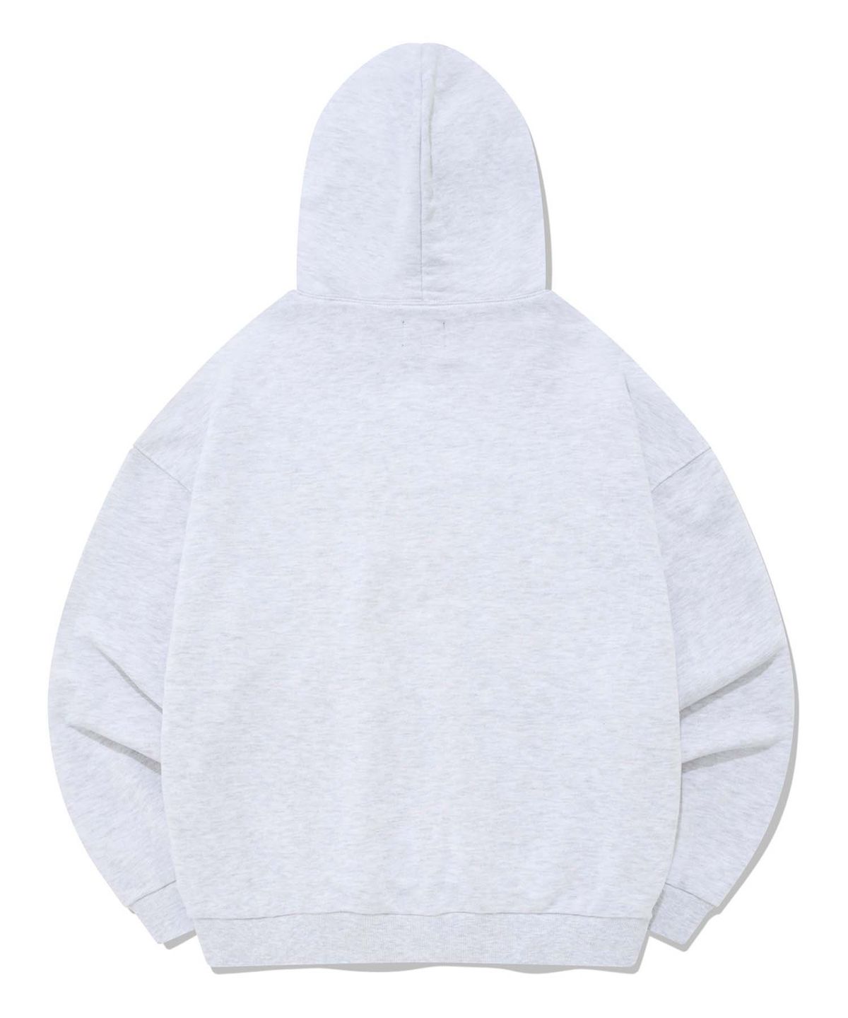 리트리버클럽(RETRIEVER CLUB) RRC ARCH APPLIQUE HOODIE [MELANGE GRAY]