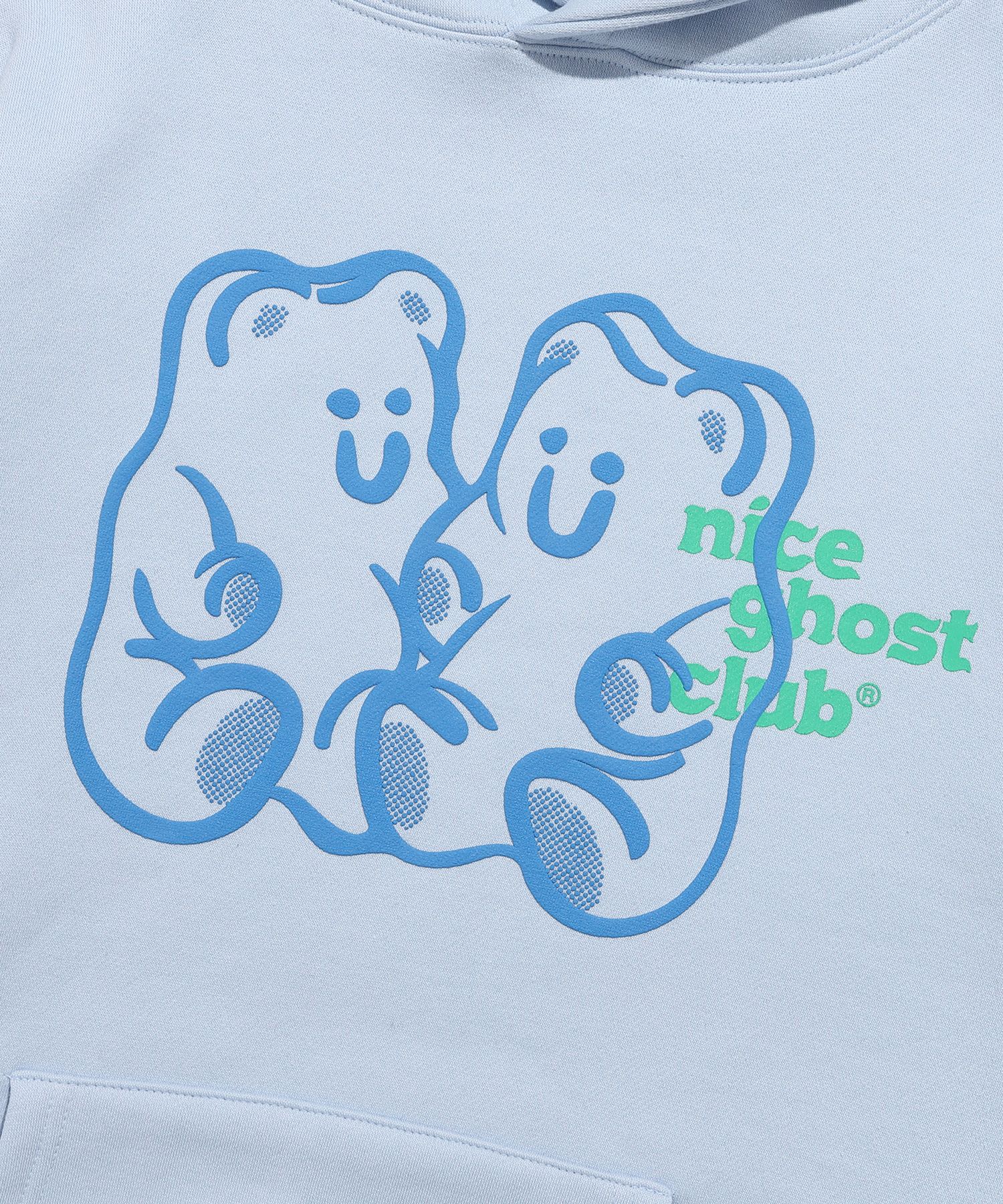 MUSINSA | NICE GHOST CLUB [Fleece-lined] Gummy Bear & Logo