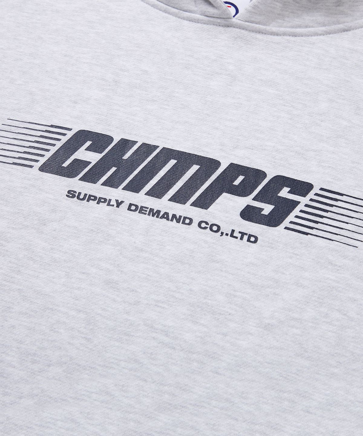 본챔스(BORN CHAMPS) 챔스 이탤릭 로고 후디 B22FT02LG
