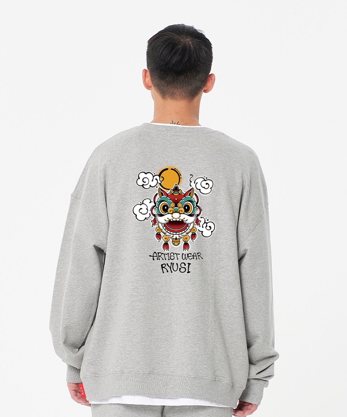 아티스트웨어(ARTISTWEAR) [ATW X 류시 ] 해태 맨투맨 GY