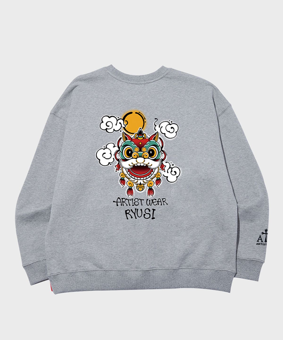 아티스트웨어(ARTISTWEAR) [ATW X 류시 ] 해태 맨투맨 GY