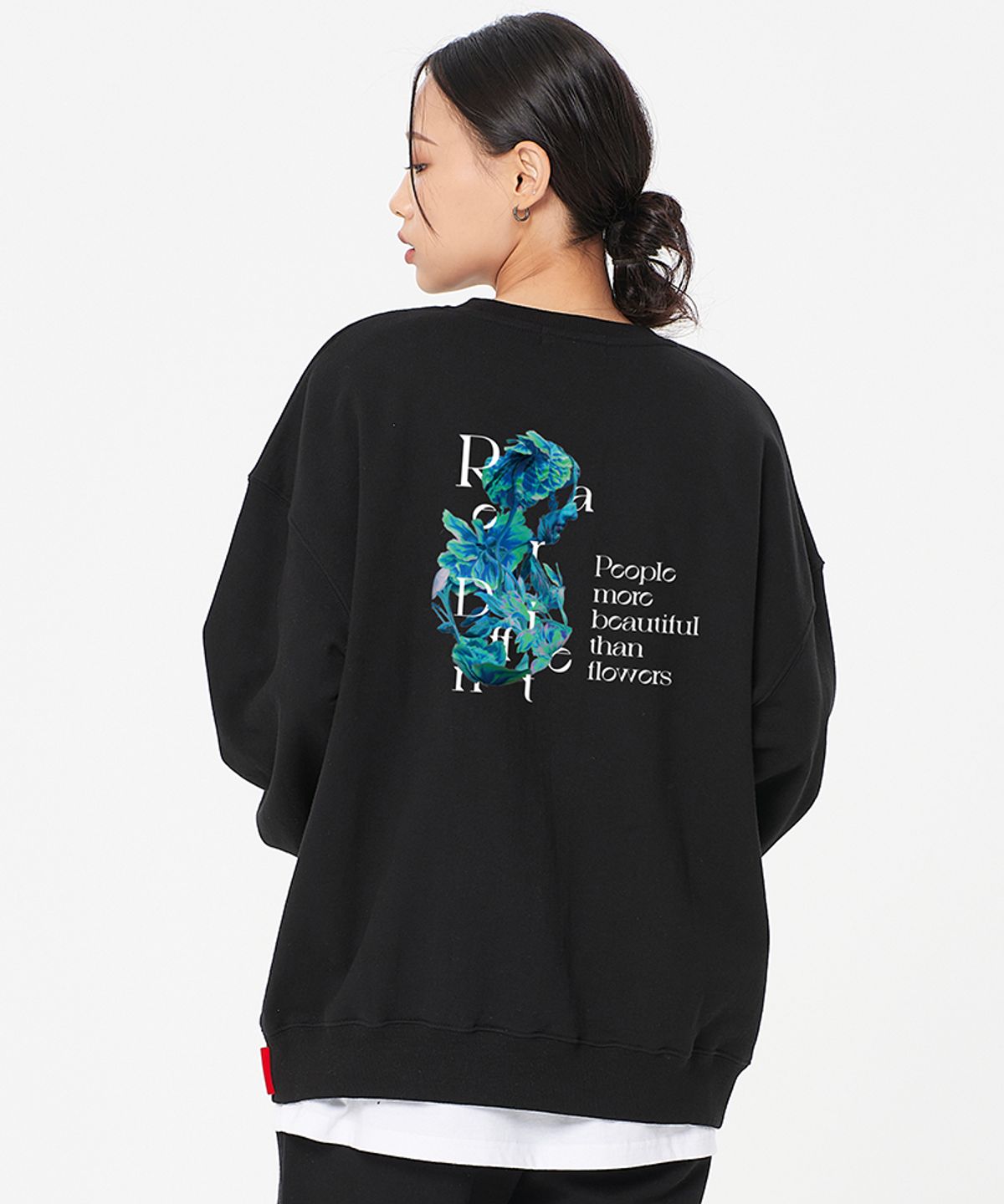 아티스트웨어(ARTISTWEAR) [ATW] 콜드플라워 맨투맨 BK