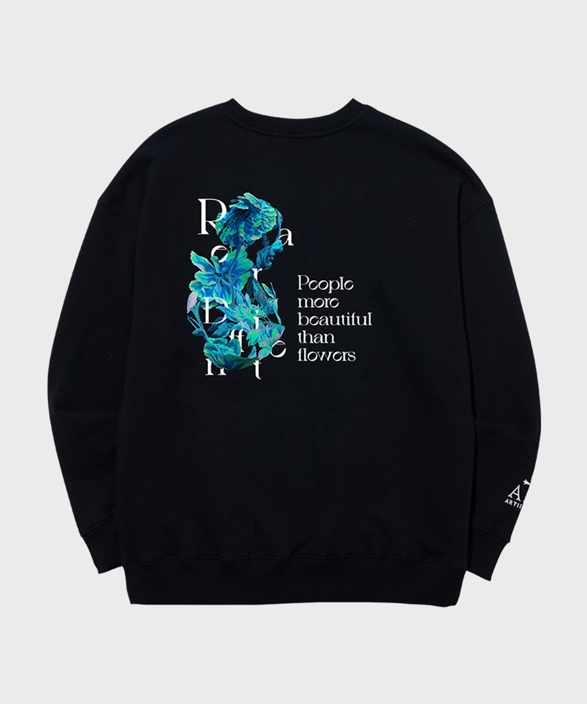 아티스트웨어(ARTISTWEAR) [ATW] 콜드플라워 맨투맨 BK