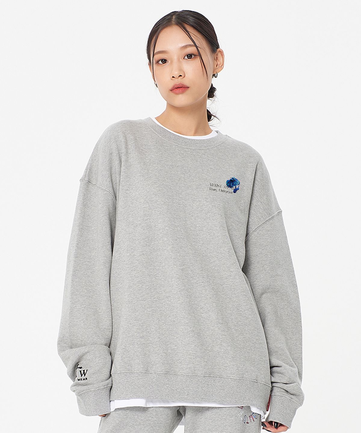 아티스트웨어(ARTISTWEAR) [ATW] 콜드플라워 맨투맨 GY