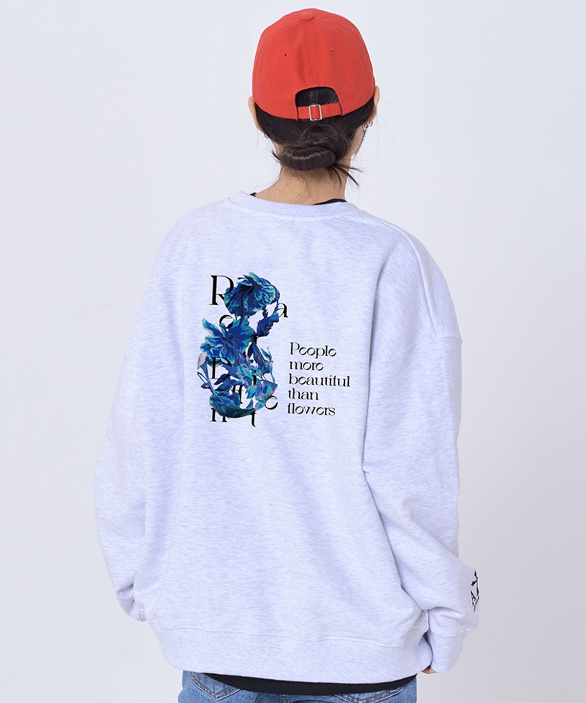 아티스트웨어(ARTISTWEAR) [ATW] 콜드플라워 맨투맨 LG