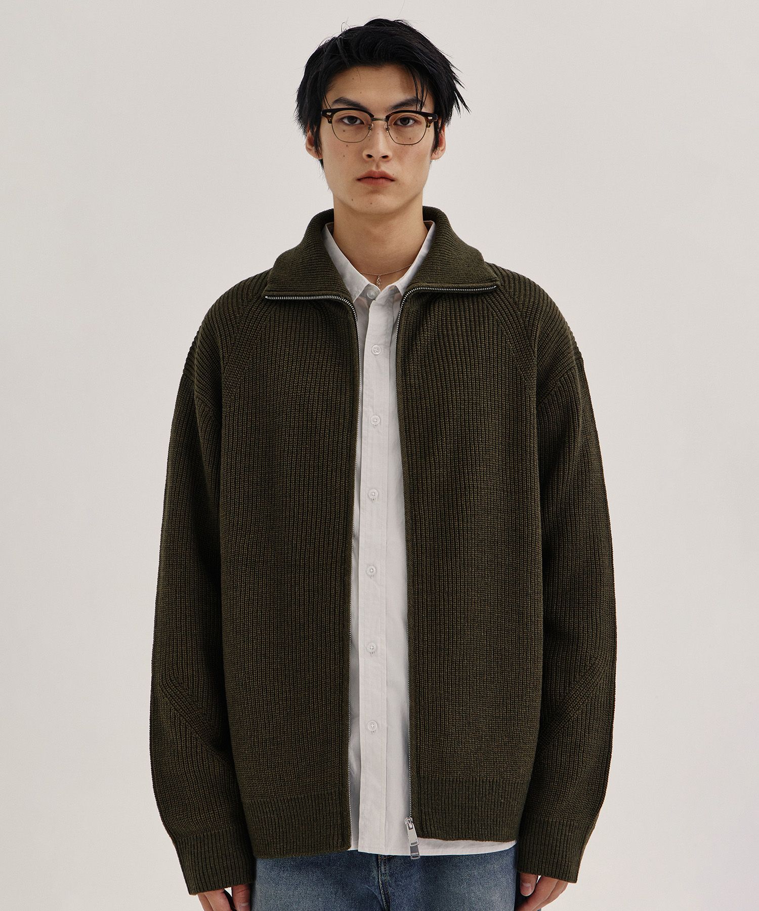 【KIIMUIR】関税込★Cotton Washable Hachi Half Zip Up Knit MUSINSA | KIIMUIR [Half-zip OR full-zip] Washable hachi zip
