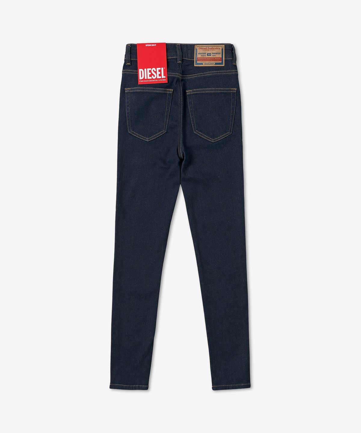 디젤(DIESEL) 1984 슬랜디 하이 데님 팬츠 - 미디움 블루 / A03597Z9C1801