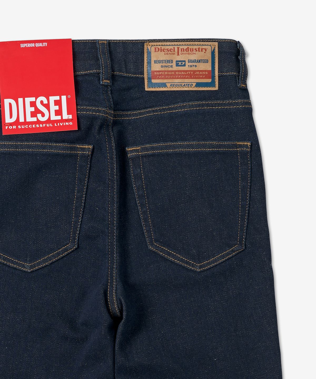 디젤(DIESEL) 1984 슬랜디 하이 데님 팬츠 - 미디움 블루 / A03597Z9C1801