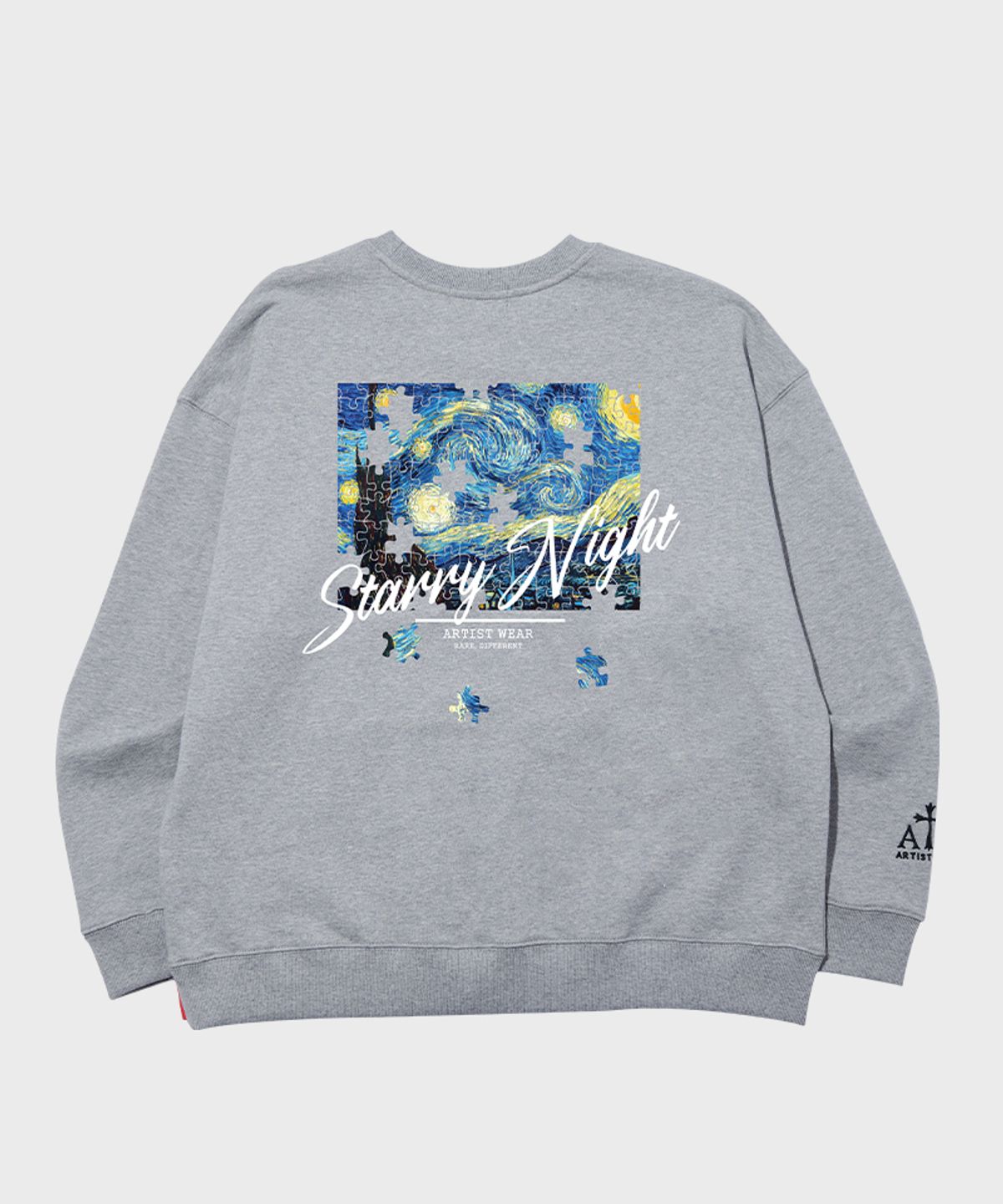 아티스트웨어(ARTISTWEAR) [ATW] 별이빛나는밤 맨투맨   GY