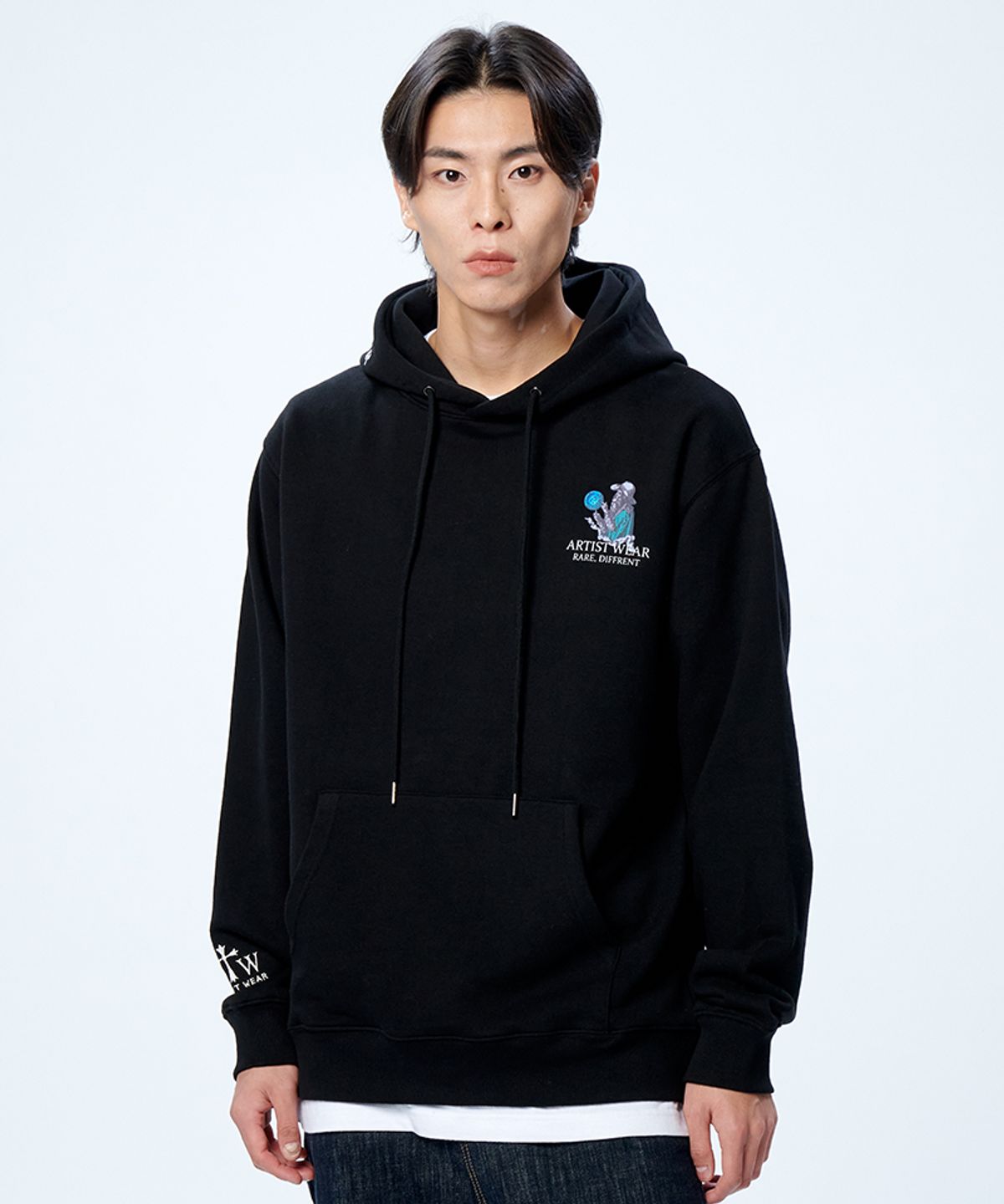 아티스트웨어(ARTISTWEAR) [ATW] 별자리컬렉션 후드티 _BK