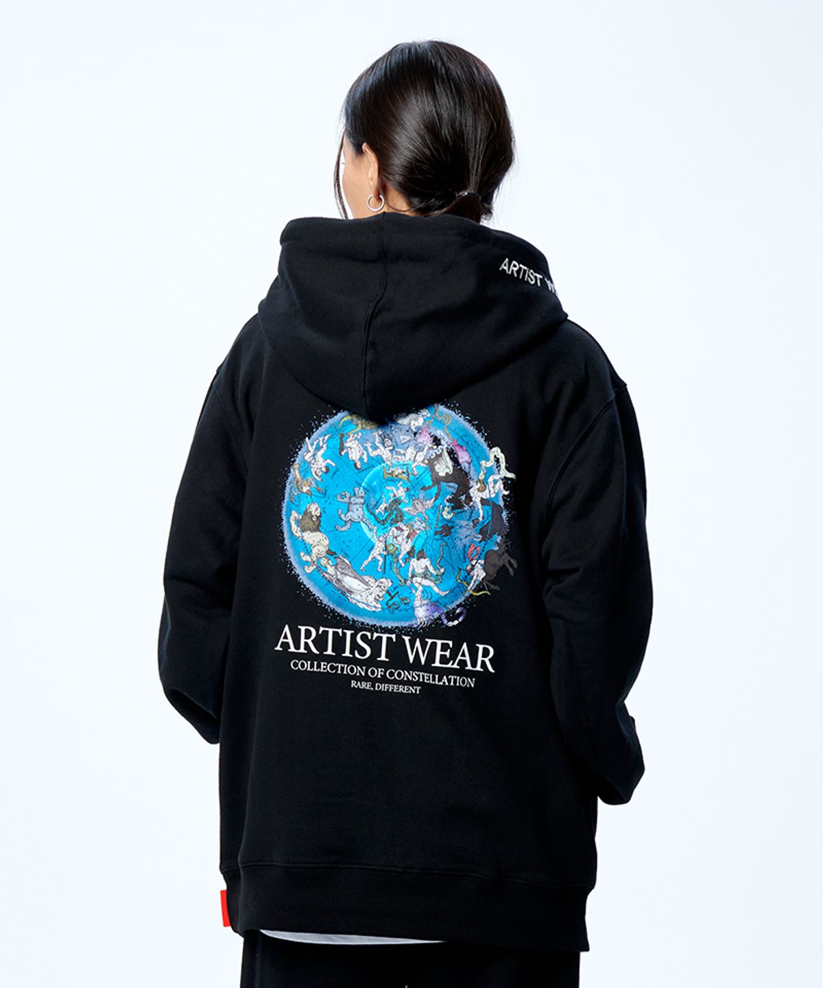 아티스트웨어(ARTISTWEAR) [ATW] 별자리컬렉션 후드티 _BK