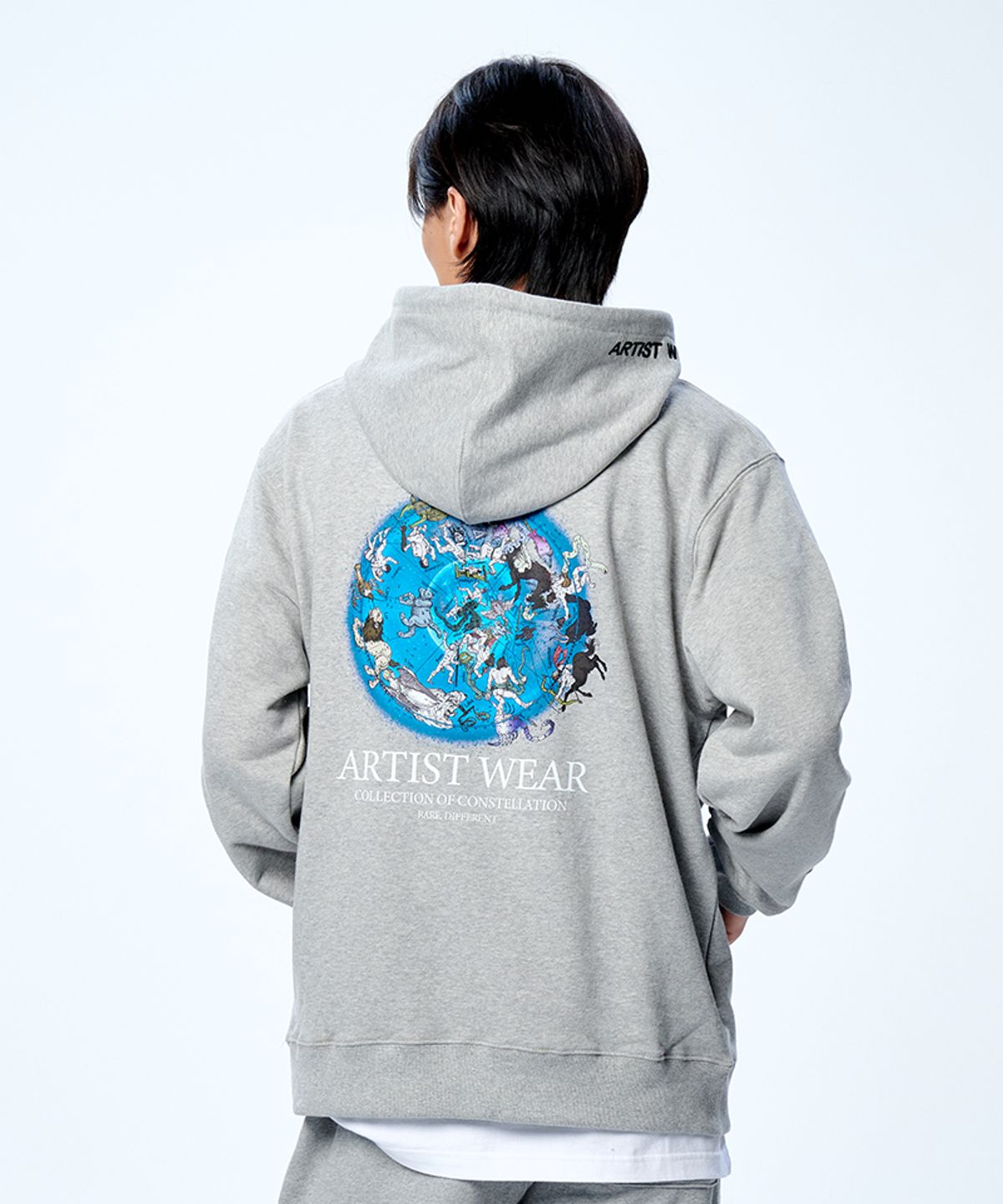 아티스트웨어(ARTISTWEAR) [ATW] 별자리컬렉션 후드티 _GY