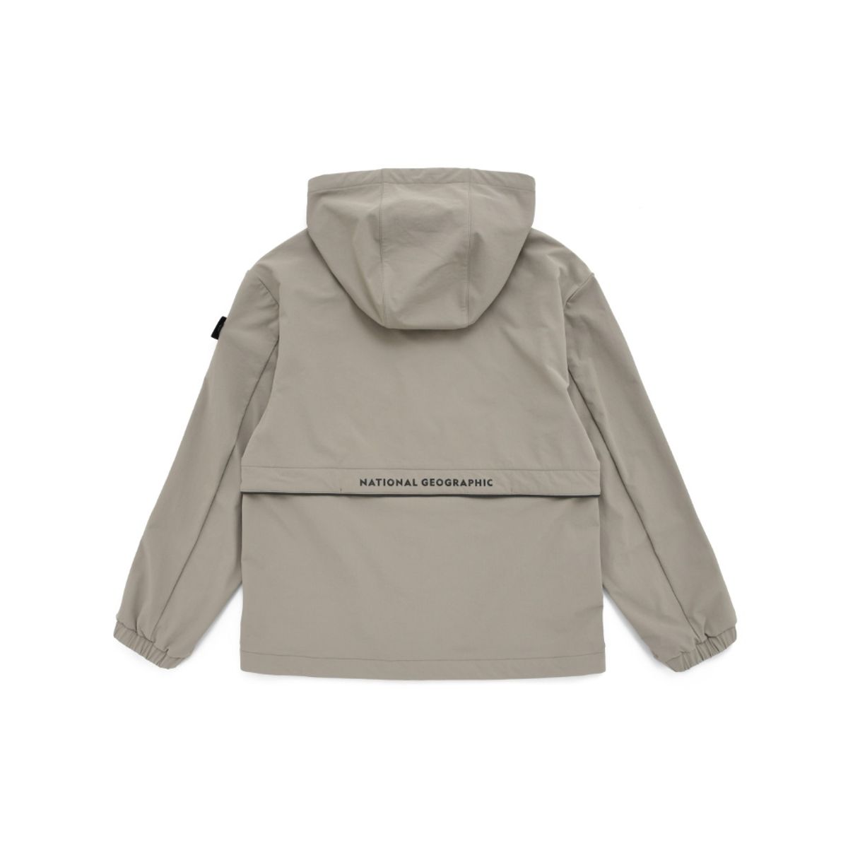 내셔널지오그래픽 키즈(NATIONAL GEOGRAPHIC KIDS) K223UFT810 우븐 트레이닝 풀집업 GRAY BEIGE