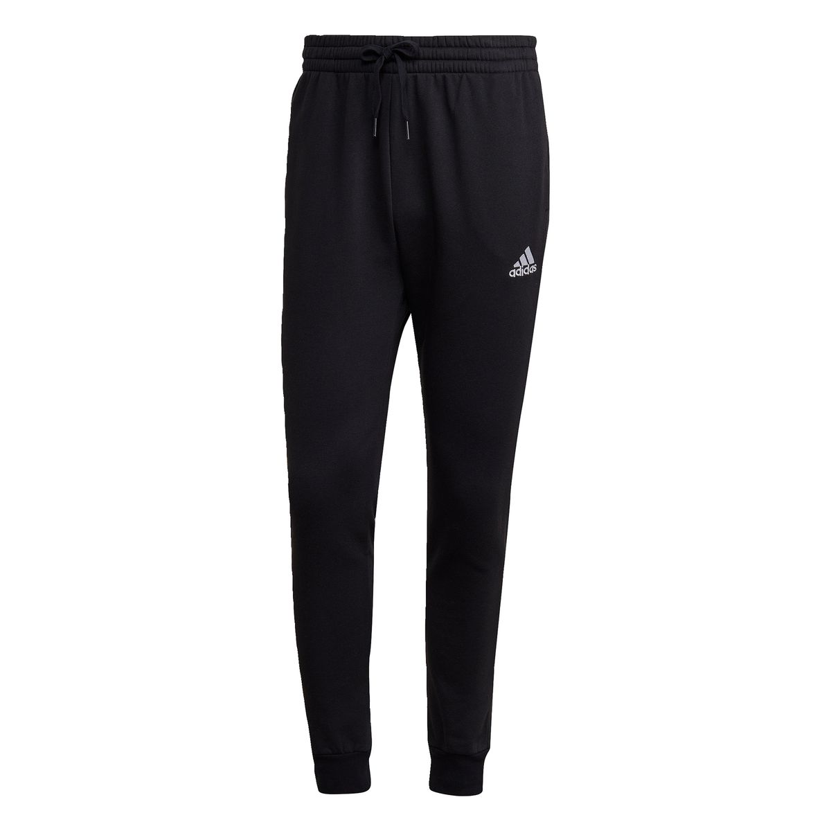아디다스(ADIDAS) 에센셜 플리스 레귤러 테이퍼드 팬츠 HL2236