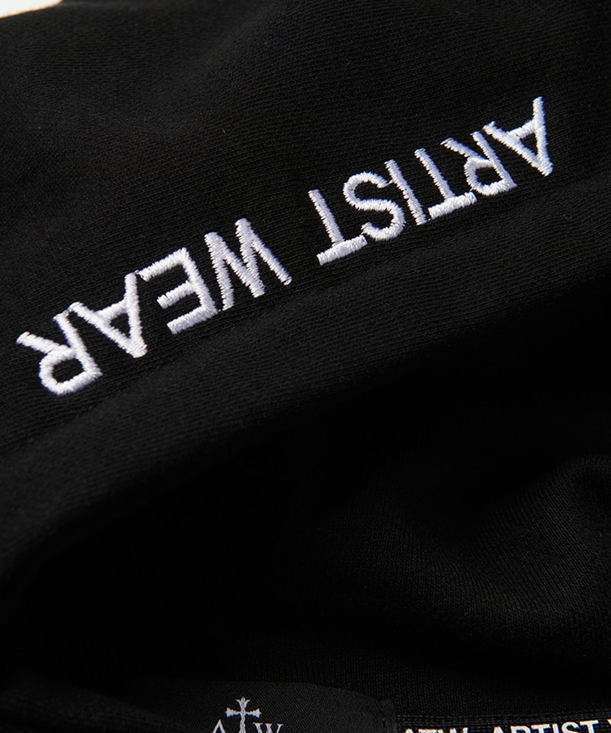 아티스트웨어(ARTISTWEAR) [ATW] 임폴턴트러브 후드티_BK