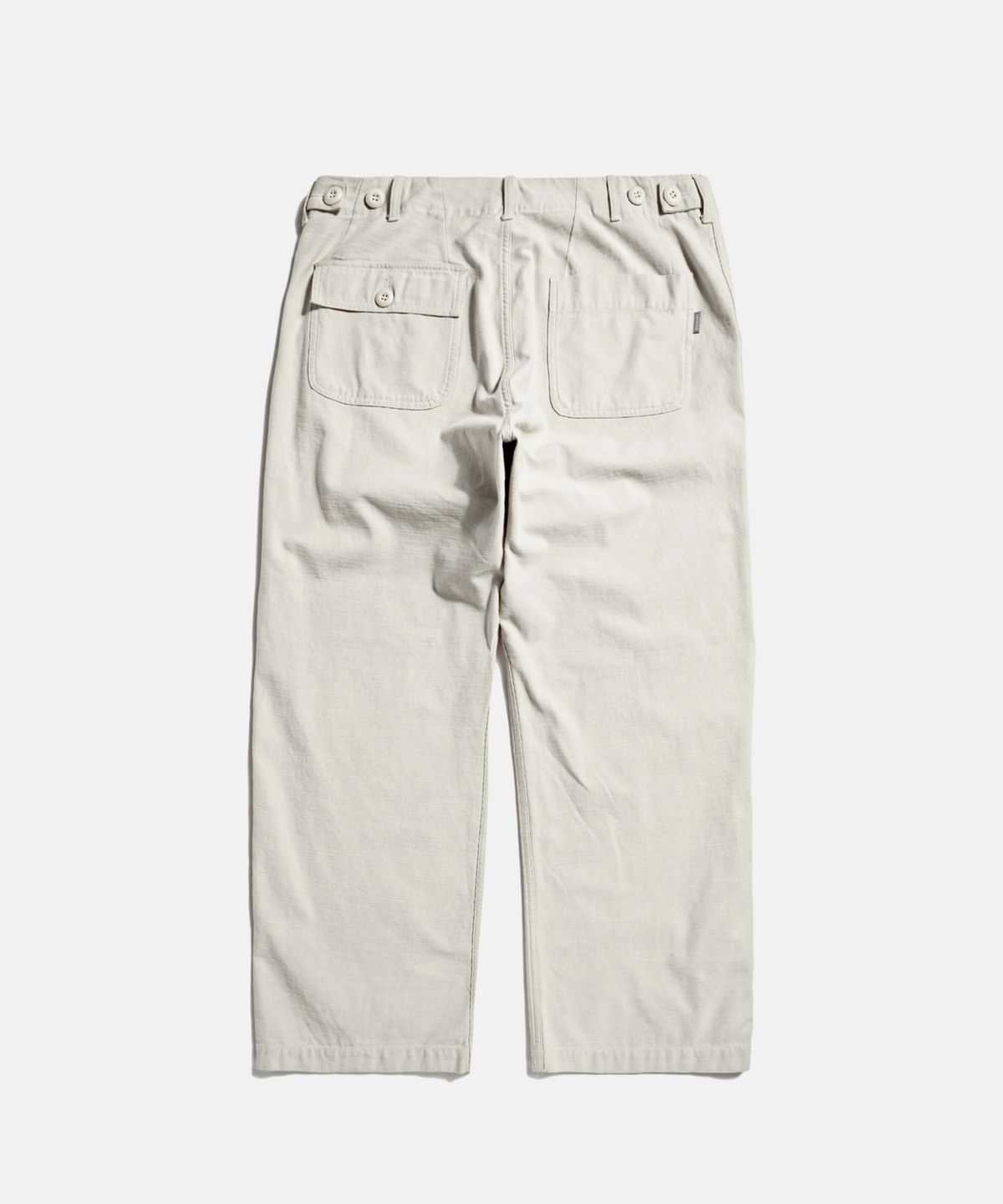 에스피오나지(ESPIONAGE) Wide Baker Pants Ecru
