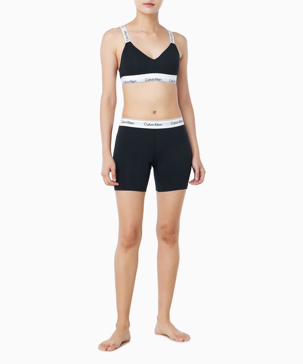 캘빈클라인 언더웨어(CALVIN KLEIN UNDERWEAR) 여성 아이콘 코튼 모달 브라렛 (H&E)_QF8504ADUB1