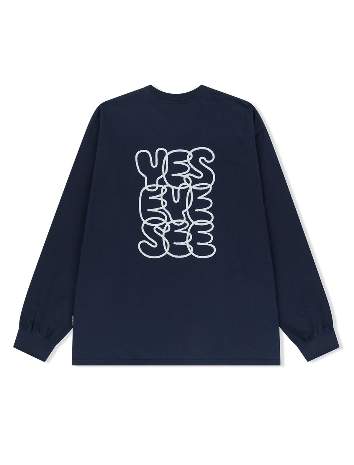 예스아이씨(YESEYESEE) C-Logo L/S Navy