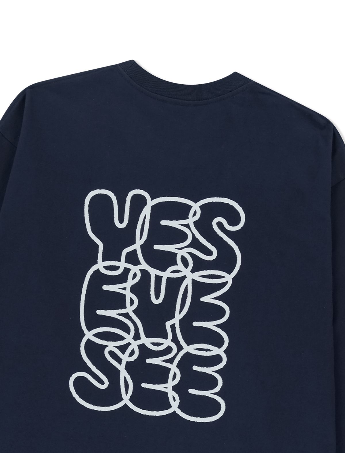 예스아이씨(YESEYESEE) C-Logo L/S Navy