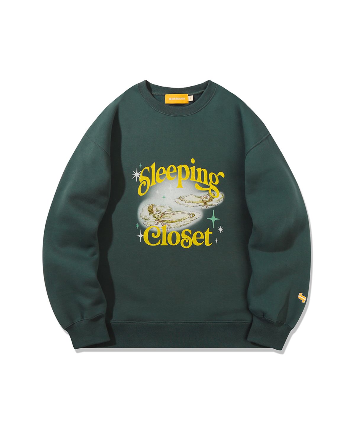 메인부스(MAINBOOTH) Nighty Night Sweatshirt(VINTAGE KHAKI)