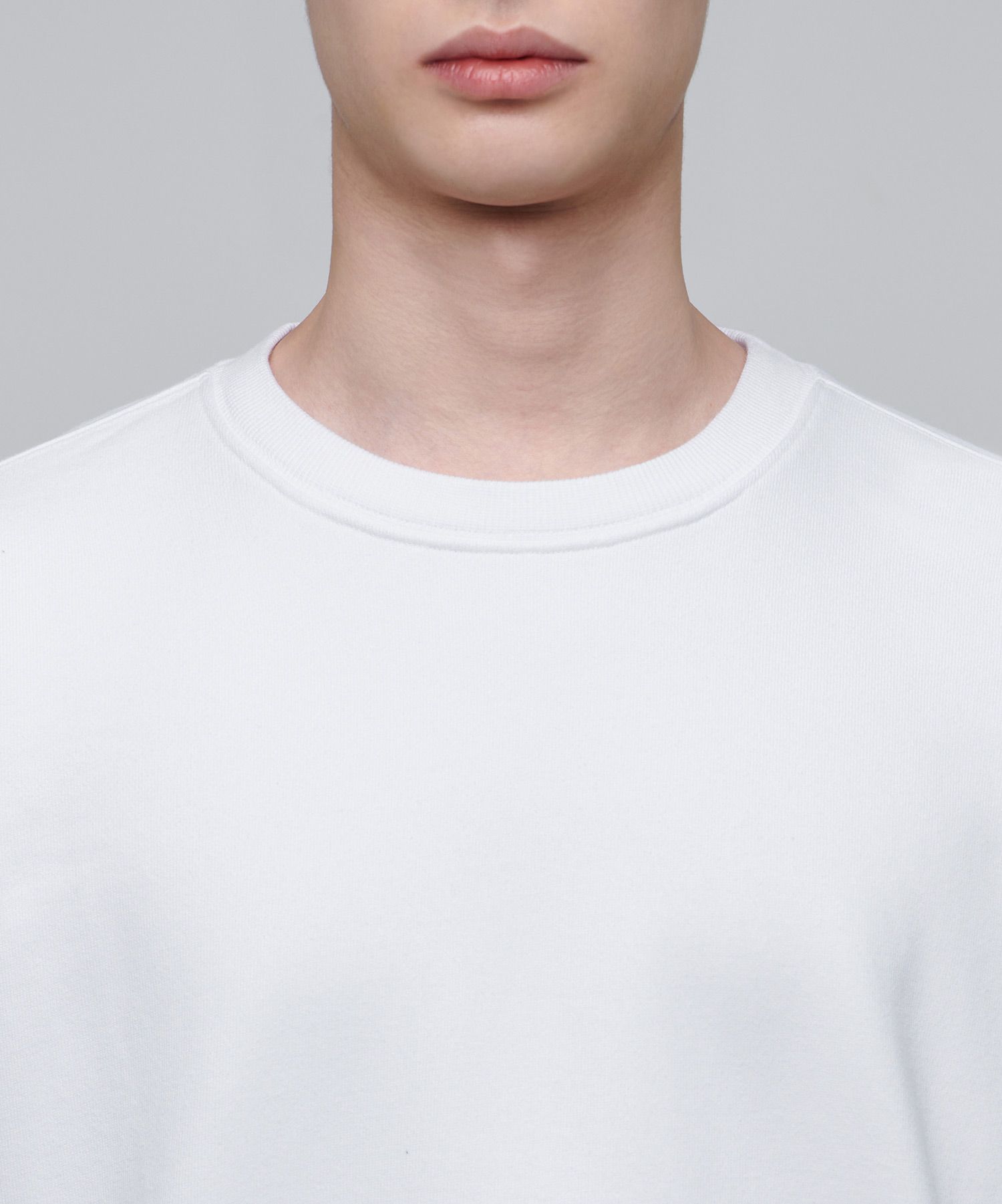 MUSINSA | MUSINSA STANDARD Oversized Sweatshirt [White]