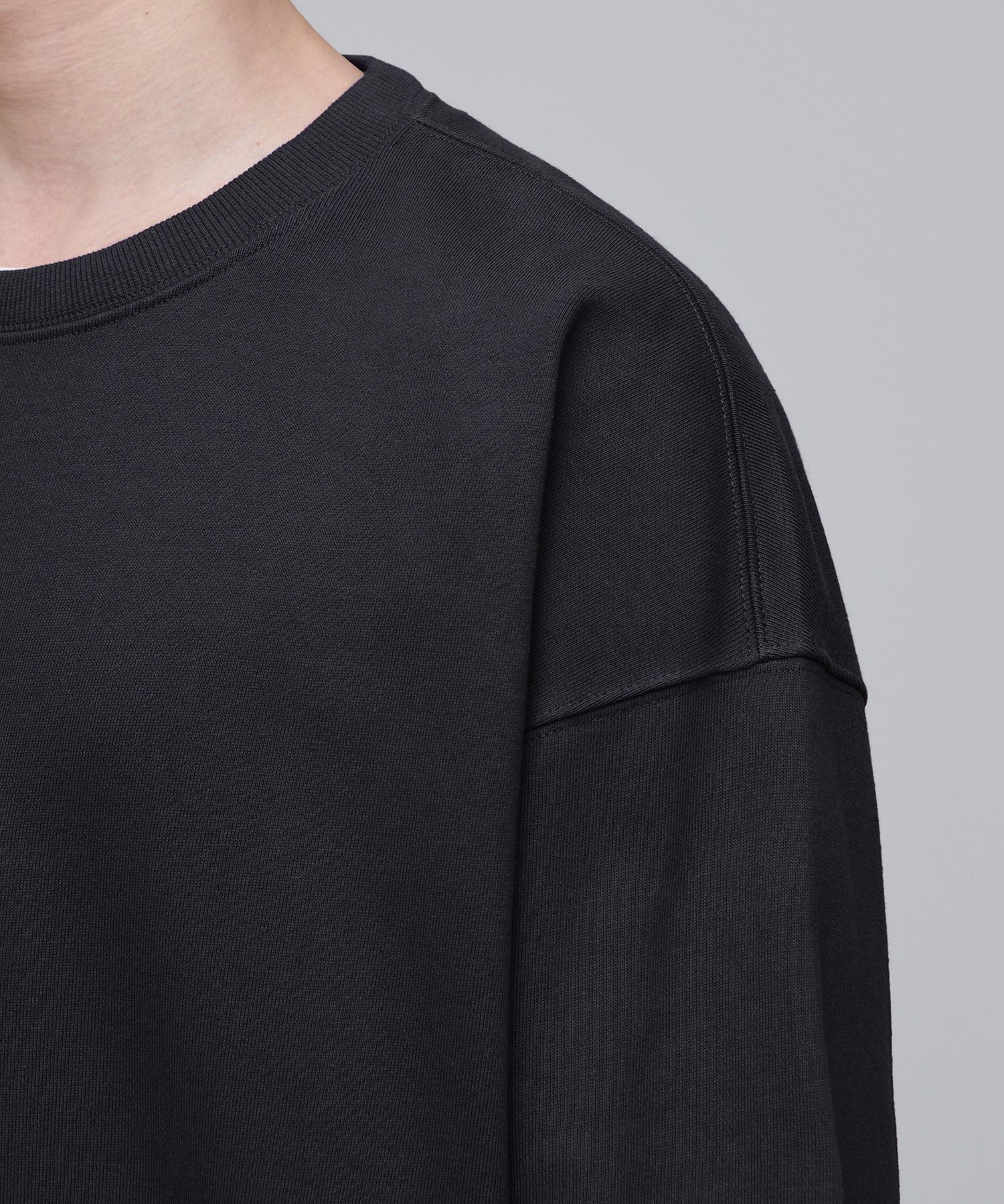 MUSINSA | MUSINSA STANDARD Oversized Sweatshirt [Dark Gray]