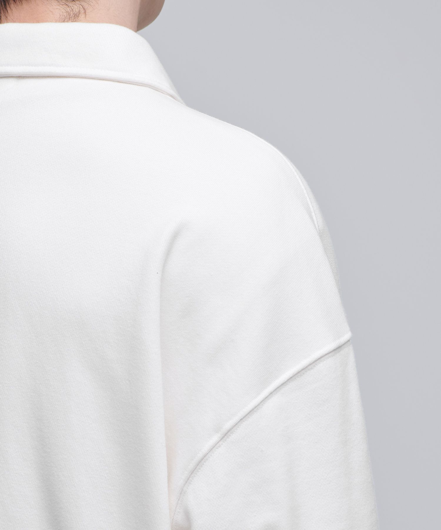 MUSINSA | MUSINSA STANDARD Oversized Collared Half Zip-up