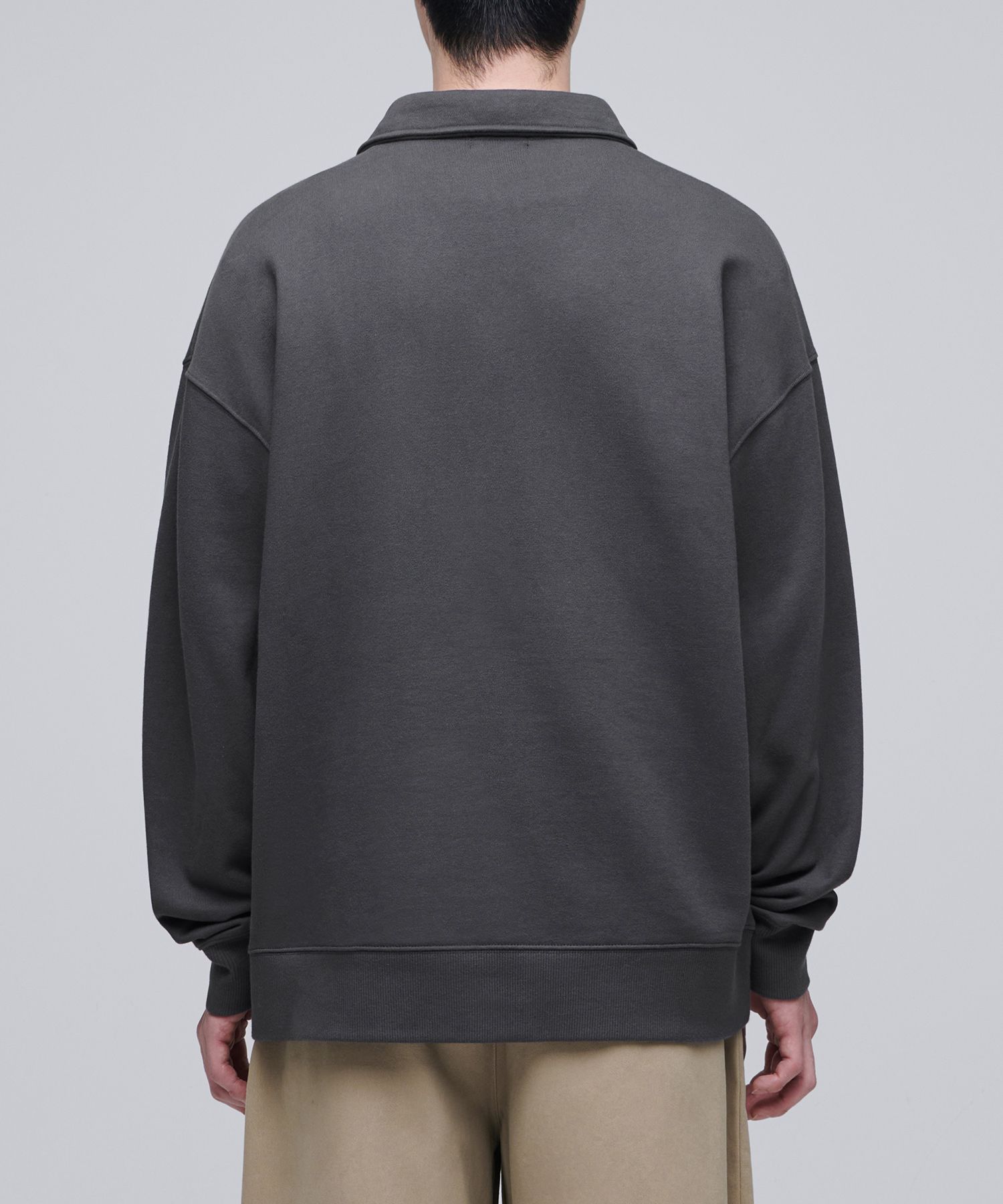 MUSINSA公式 | MUSINSA STANDARD Oversized Collared Half Zip