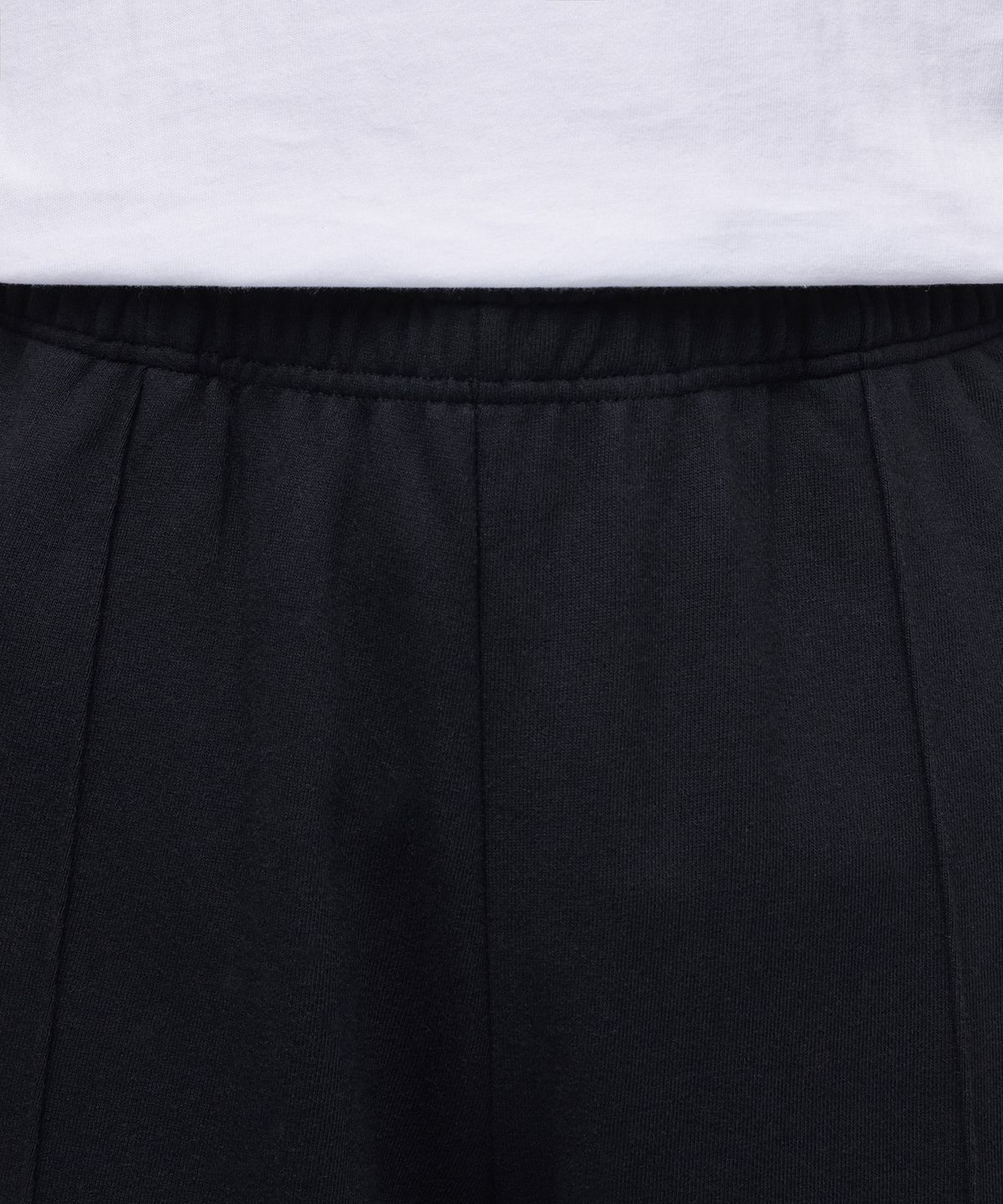 무신사 스탠다드(MUSINSA STANDARD) 핀 턱 라운지 스웨트 팬츠 [블랙]