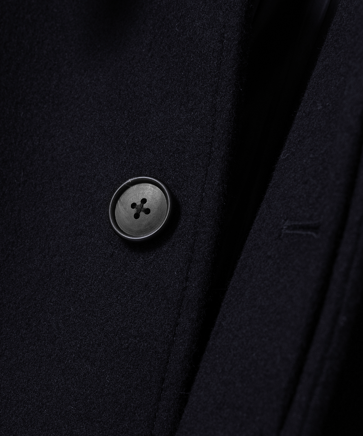 넌블랭크(NONBLANK) 발마칸 코트_DARK NAVY