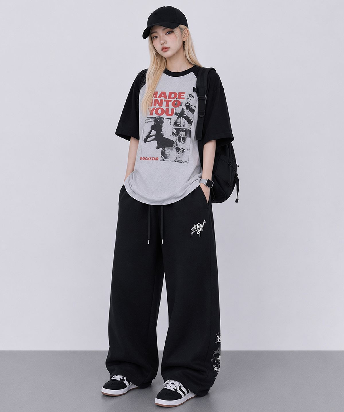 아티스트웨어(ARTISTWEAR) [ATW] 나폴레옹 와이드 밴딩팬츠