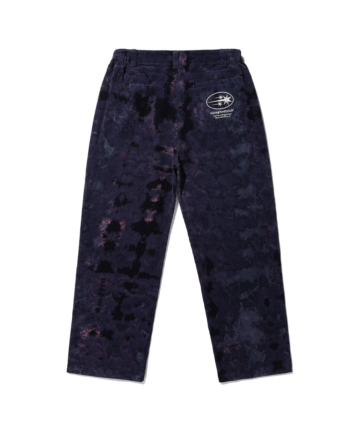 나이스고스트클럽(NICEGHOSTCLUB) BLEACH DYING CORDUROY PANTS_NAVY(NG2CFUPA12A)