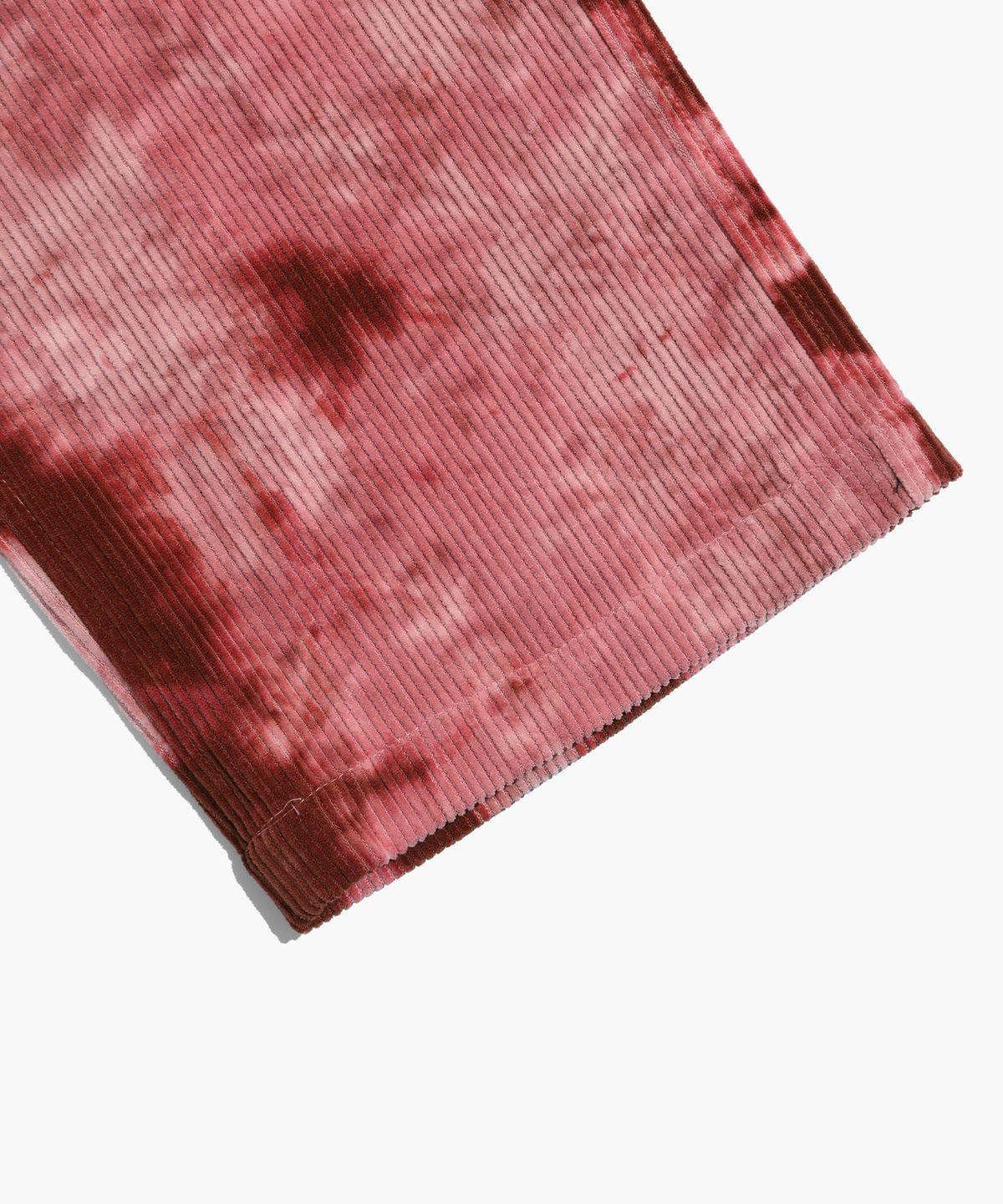 나이스고스트클럽(NICEGHOSTCLUB) BLEACH DYING CORDUROY PANTS_RED(NG2CFUPA12A)
