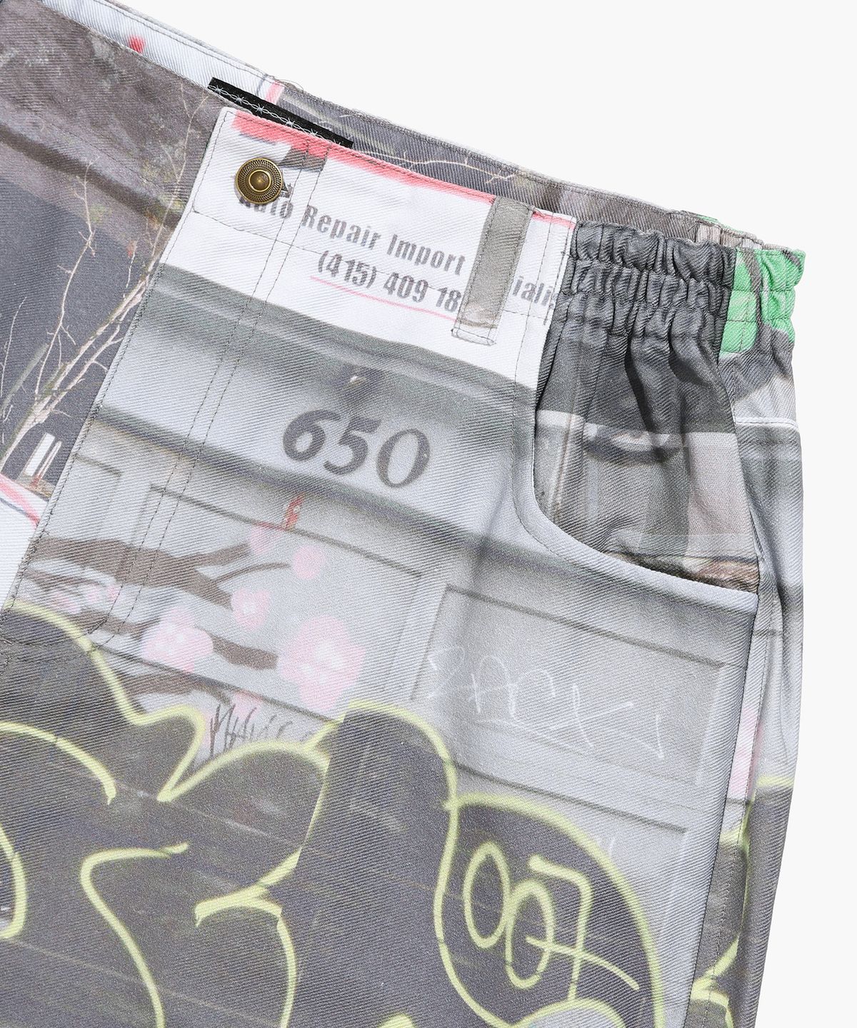 나이스고스트클럽(NICEGHOSTCLUB) SYMBOL DIGITAL PRINT COTTON PANTS DAY_MULTI(NG2CFUPA10A)