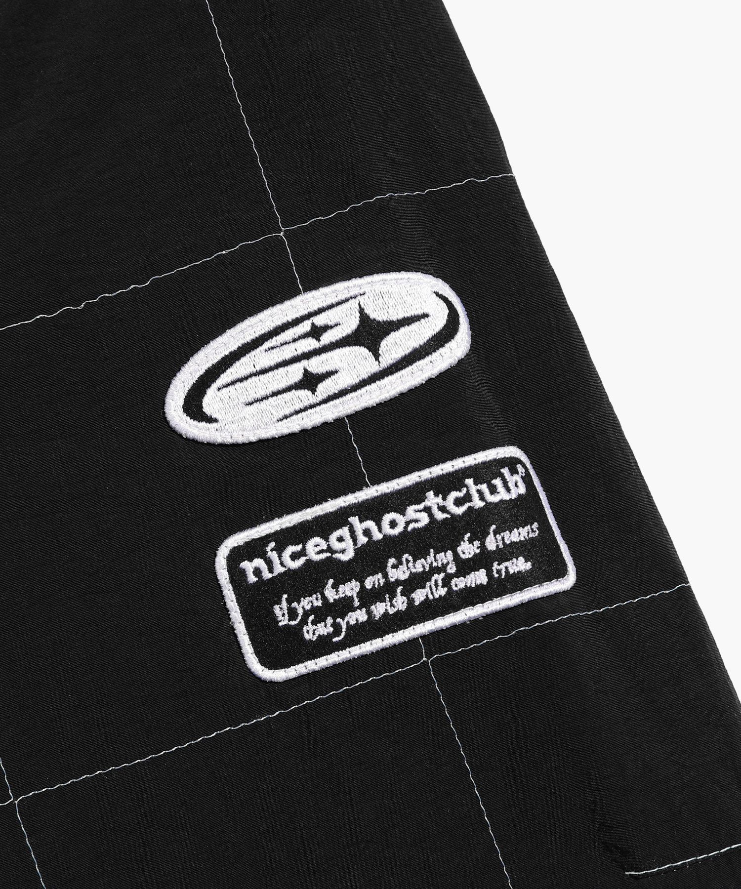 ジャケット [NICEGHOSTCLUB]SHINING LOGO RACING JACKET_BLACK(NG2CFUB933 MUSINSA | NICE GHOST CLUB SHINING LOGO RACING JACKET_BLACK