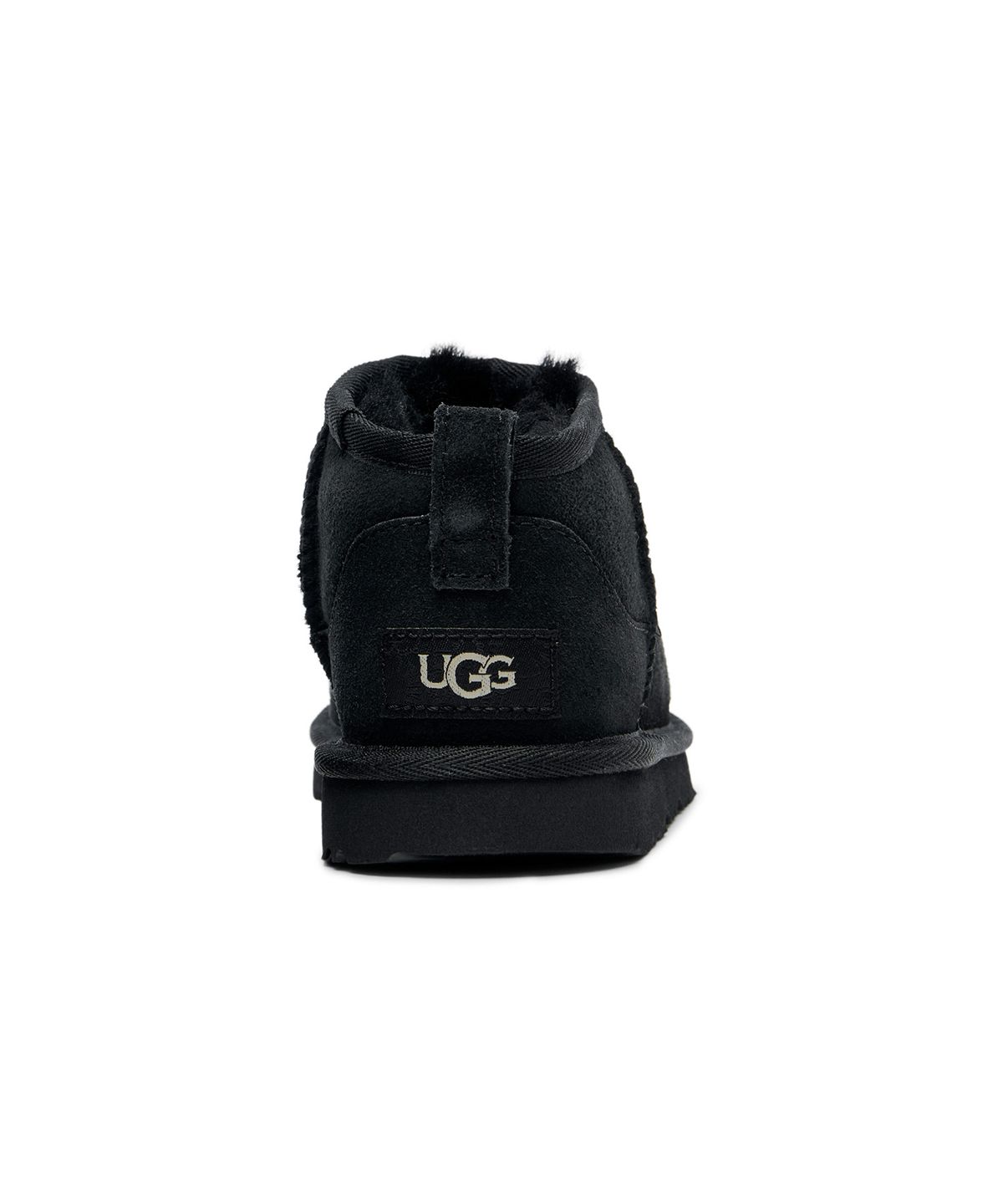 어그 키즈(UGG KIDS) [키즈] 스웨이드 레더 미니 부츠 - 블랙 (클래식 울트라 미니) / 1130750KBLK