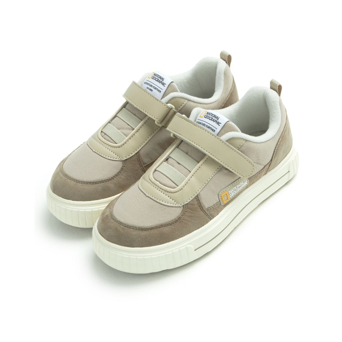 내셔널지오그래픽 키즈(NATIONAL GEOGRAPHIC KIDS) K225KSN055 미뇽 스니커즈 BEIGE