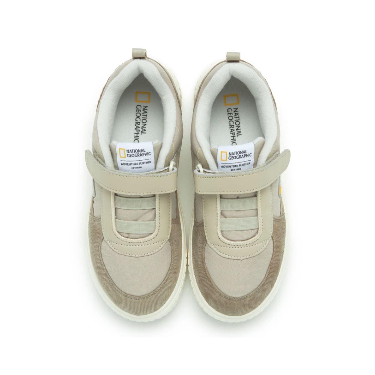 내셔널지오그래픽 키즈(NATIONAL GEOGRAPHIC KIDS) K225KSN055 미뇽 스니커즈 BEIGE