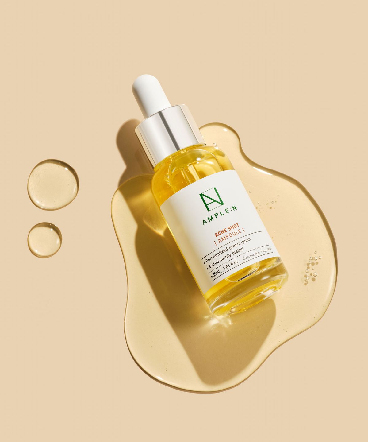 앰플엔(AMPLEN) [트러블진정SET]센텔카밍샷 진정앰플 30ml+아크네샷 여드름 앰플 30ml