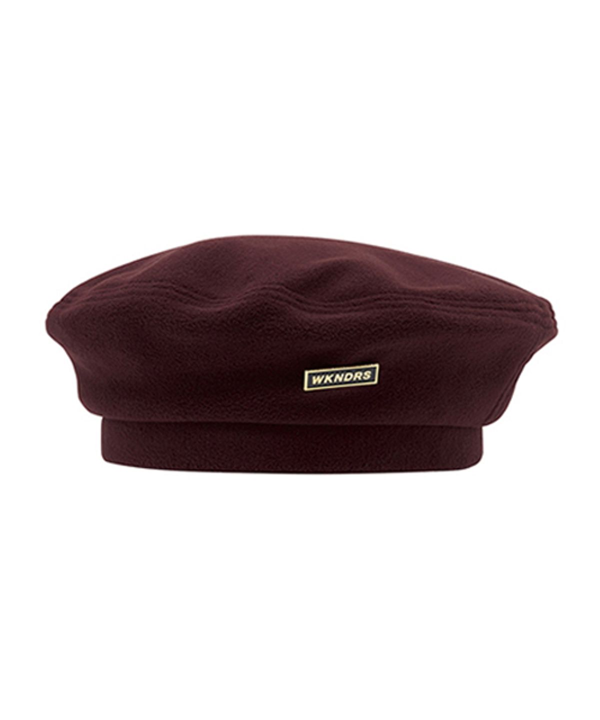 위캔더스(WKNDRS) FLEECED BERET (BURGUNDY)