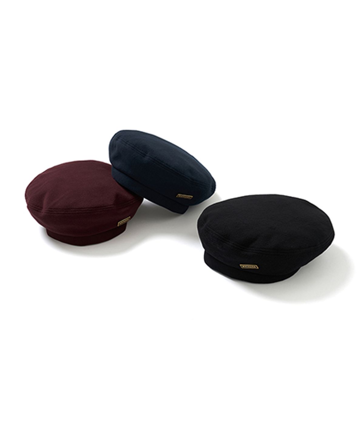 위캔더스(WKNDRS) FLEECED BERET (BURGUNDY)