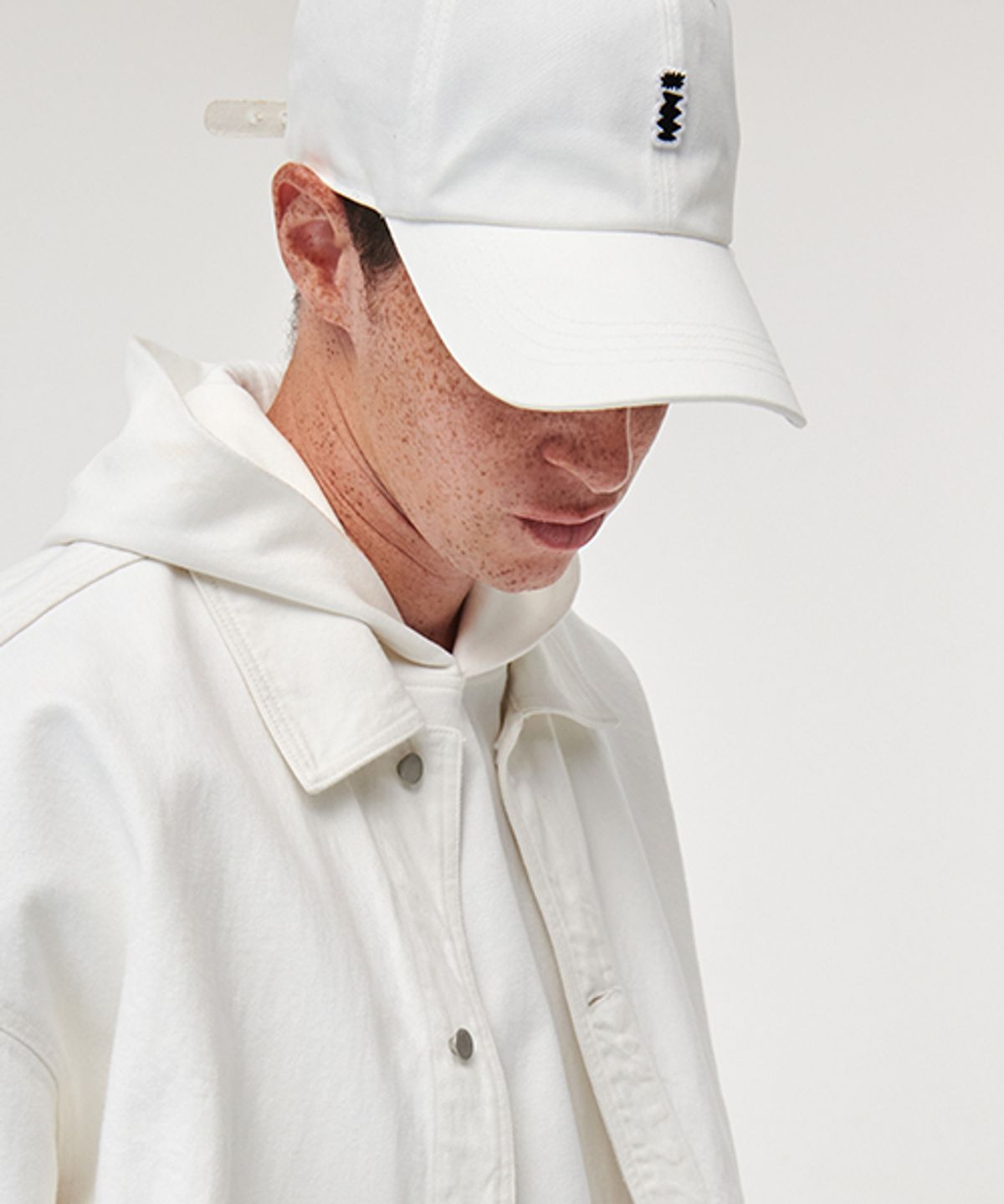 에러스익셉티드(ERRORS EXCEPTED) B004 로고 볼캡 (White)