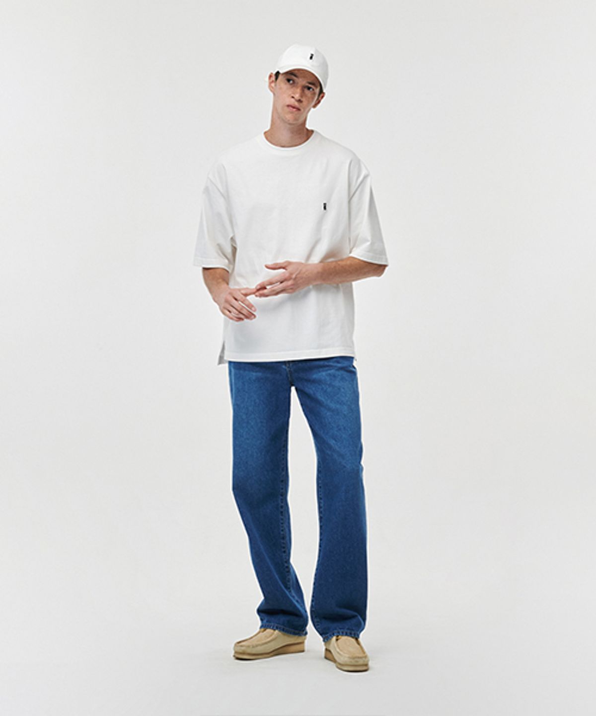 에러스익셉티드(ERRORS EXCEPTED) SS002 로고 반팔티 (White)