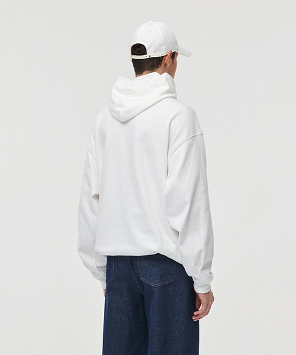 에러스익셉티드(ERRORS EXCEPTED) PH002 로고후디 (White)